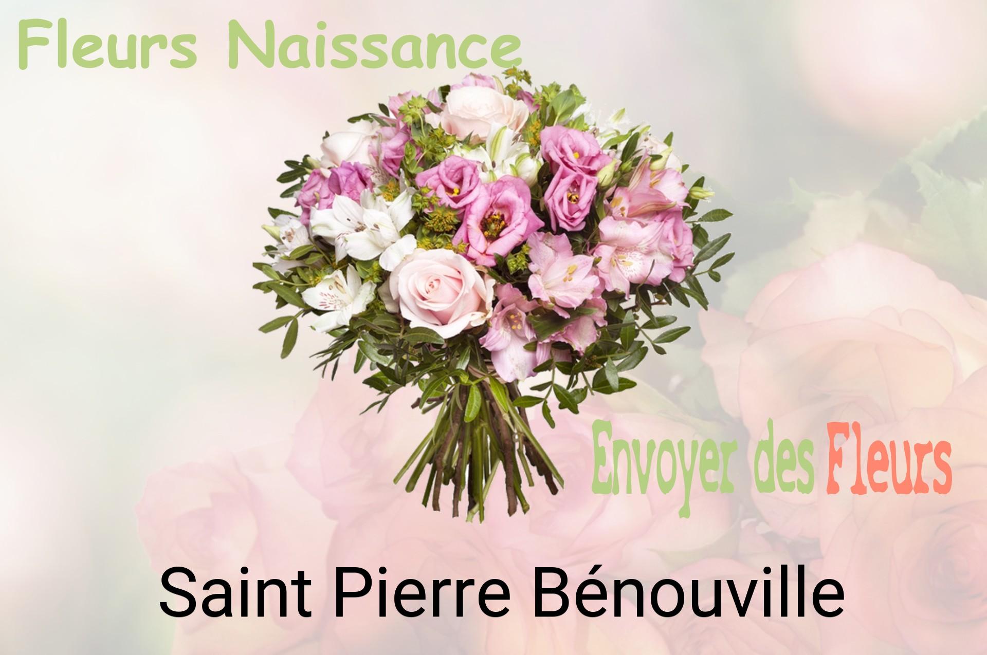 Bouquet de fleurs de naissance livré à Saint-Pierre-Bénouville